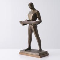 Vinko Matkovic UNTITLED Male Figural Sculpture, 21.75H - Sold for $1,408 on 10-10-2026 (Lot 489).jpg